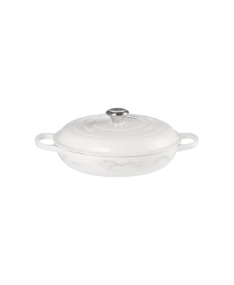Le Creuset - Marble-Motif 3.5-Qt. Enameled Cast Iron Braiser
