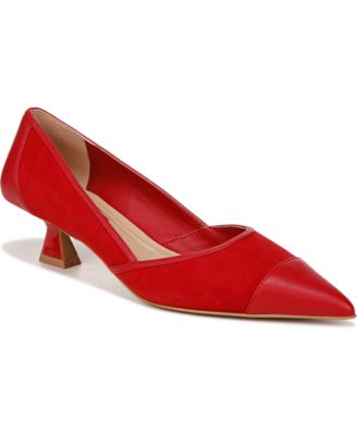 Franco Sarto - Darcy Pointed Toe Kitten Heel Pumps