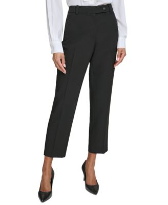 KARL LAGERFELD PARIS - Women's Slim-Leg Ankle Pants