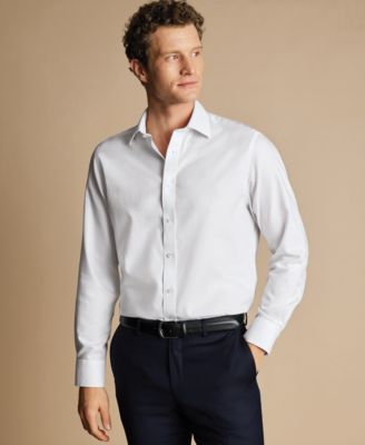 Charles Tyrwhitt - Men's Slim-Fit Non-Iron Royal Oxford Dress Shirt