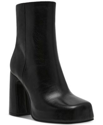 Steve Madden - Women's Cami Platform Block-Heel Booties