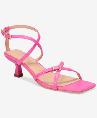 VAILA SHOES - Women's Isabella Strappy Barely There Kitten-Heel Dress Sandals
