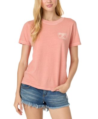 O'Neill - Juniors' Coral Crest Short-Sleeve Cotton Graphic T-Shirt