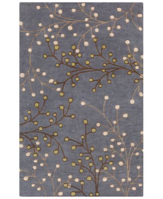 Livabliss - Athena ATH-5125 Navy 6' x 9' Area Rug
