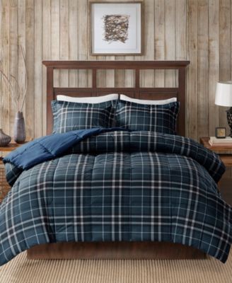 Woolrich - Flint King 3 Piece CozySpun Down Alternative Comforter Mini Set