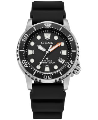 Citizen - Women's Promaster Dive Black Strap Watch 37mm