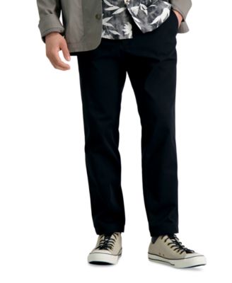 Haggar - Men's Slim-Fit Life Khaki™ Comfort Pants
