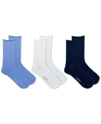 Lauren Ralph Lauren - Women's 3-Pk. Super Soft Roll-Top Socks