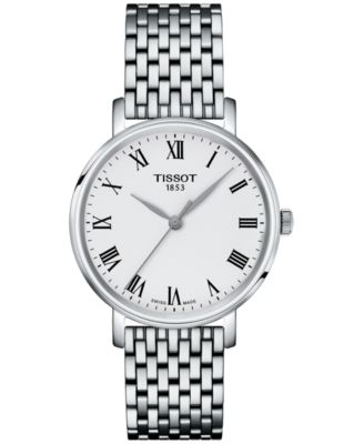 Tissot - Women's Swiss Everytime Stainless Steel Bracelet Watch 34mm