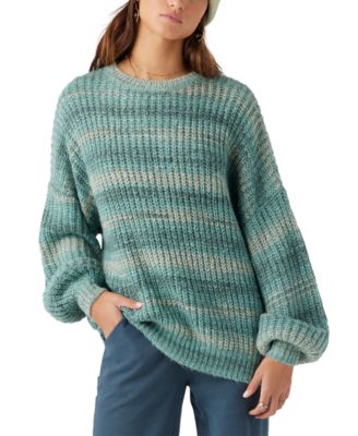 O'Neill - Juniors' Bayou Oversized Drop-Shoulder Sweater