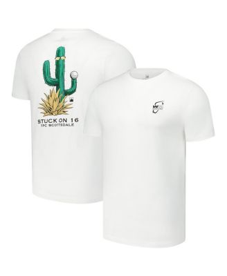 Flomotion - Men's and Women's  White WM Phoenix Open Stuck on 16 T-Shirt