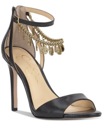 Jessica Simpson - Women's Jetser Embellished Chain Dress Sandals