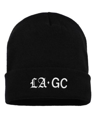 Ahead - Men's Black Los Angeles Golf Club Newfoundland Cuffed Knit Hat