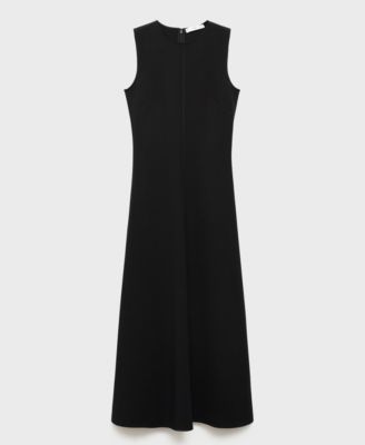 MANGO - Women's Flared Midi-Dress