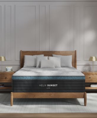 Brooklyn Bedding - Helix Sunset Luxe 13.5" Soft Euro Pillow Top Mattress - California King