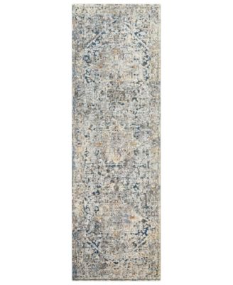 Livabliss - Presidential PDT-2300 Pale Blue 3'3" x 8' Runner Area Rug