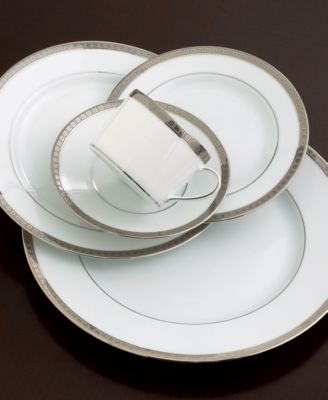 Bernardaud - Athena Platinum Open Vegetable Bowl, 9.5"