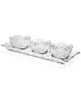 Godinger - Dublin 4-Piece Relish Server Set