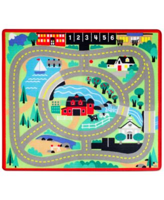 Melissa and Doug - Kids' Round the Town Road Rug