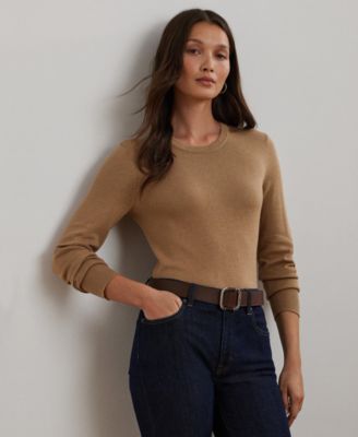 Lauren Ralph Lauren - Women's Cotton-Blend Sweater