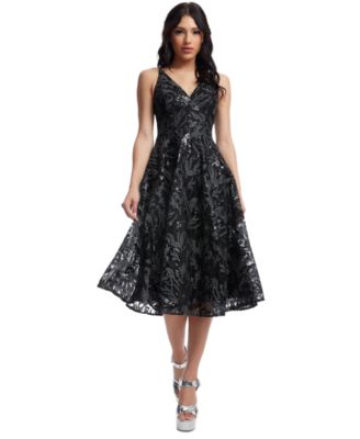 Dress the Population - Women's Elisa Embellished Dress