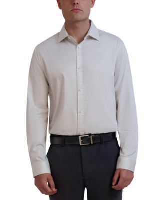 KARL LAGERFELD PARIS - Men's Slim-Fit Multi-Dot Dress Shirt