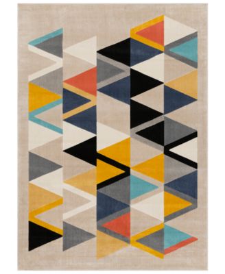Livabliss - City CIT-2350 Mustard 5'3" x 7'3" Area Rug
