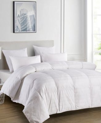 Blue Ridge - 500TC Damask Stripe Duraloft&reg; Down Alternative Full/Queen Comforter