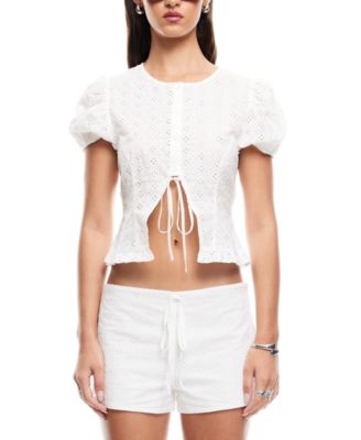 Lioness - Women's Cotton Bardot Top