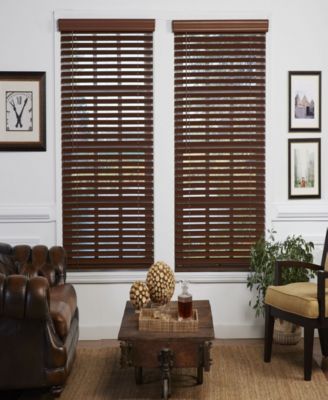 The Cordless Collection - 2 in. Cordless Faux Wood Venetian Blind, 36x72