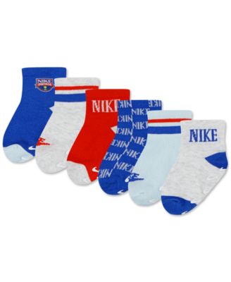 Nike - Baby Boys Ace Your Game Socks, 6 Pack
