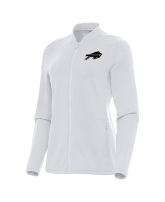 Antigua - Women's White Buffalo Bills Continual Full-Zip Jacket