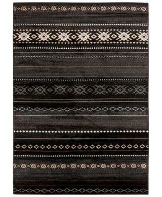 Livabliss - Paramount PAR-1047 Black 8'10" x 12'9" Area Rug