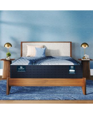 Serta - iComfort Iona 13" Memory Foam Plush Mattress Set - California King