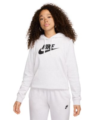 Nike - Women's Sportswear Club Fleece Logo Pullover Hoodie