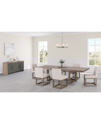 Furniture - Portmore 7 Pc Rectangular Set (Table & 6 Side Chairs), Created for Macy's