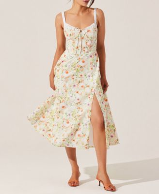ASTR the Label - Women's Julietta Milkmaid Midi Dress