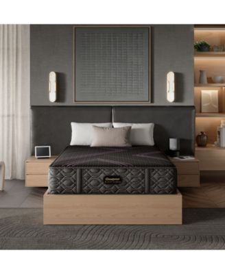 Beautyrest - Black Hybrid Series Two 13.5" Plush Tight Top Mattress-Split California King