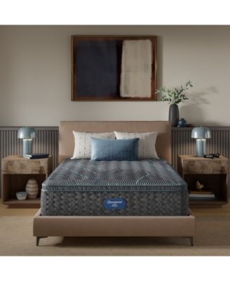 Beautyrest - Level Two 14.75" Medium Firm Pillow Top Mattress - Twin