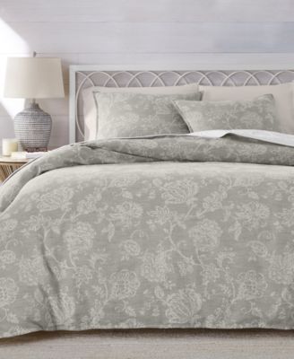 Charter Club - Jacobean Chenille 3-Pc. Comforter Set, King