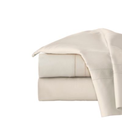 Pointehaven - 620 Thread Count Long Staple Cotton Sheet Set - Queen White