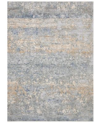 Loloi - Pandora PAN-05 Blue/Gold 3'9" x 5'9" Area Rug