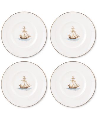 Lenox - British Colonial Tradewind Dessert Plates, Set of 4