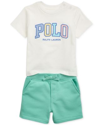 Polo Ralph Lauren - Baby Logo Jersey Tee & Short Set