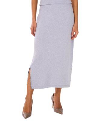 Vince Camuto - Women's Whipstitched Midi Skirt