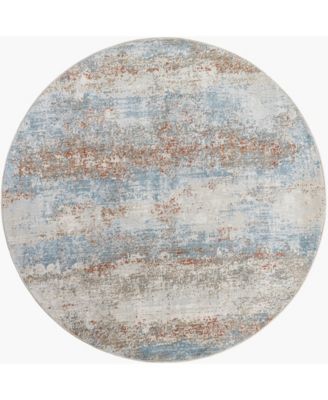 Livabliss - Brunswick BWK-2327 5'3"x5'3" Round Area Rug