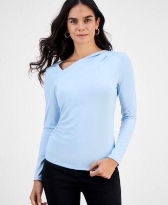 I.N.C. International Concepts - Petite Asymmetric Top