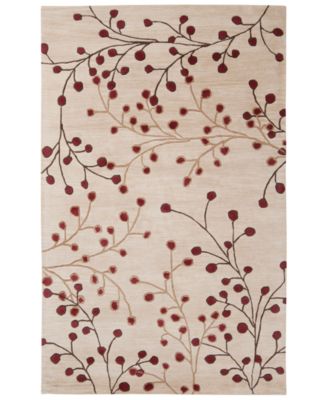 Livabliss - Athena ATH-5053 Burgundy 7'6" x 9'6" Area Rug