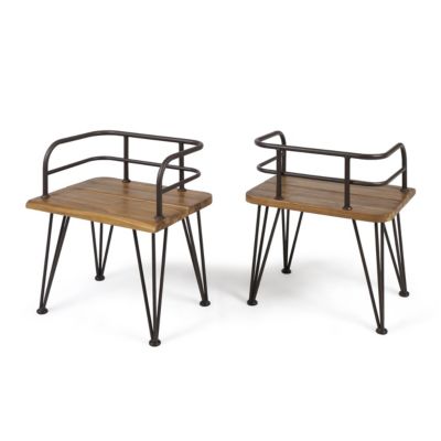 Noble House - Zion Club Chairs, Quick Ship (Set of 2)