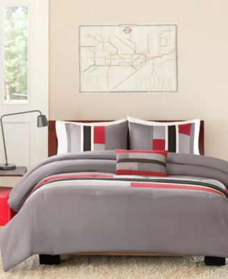 Mi Zone - Pipeline 3-Pc. Reversible Twin/Twin XL Comforter Set